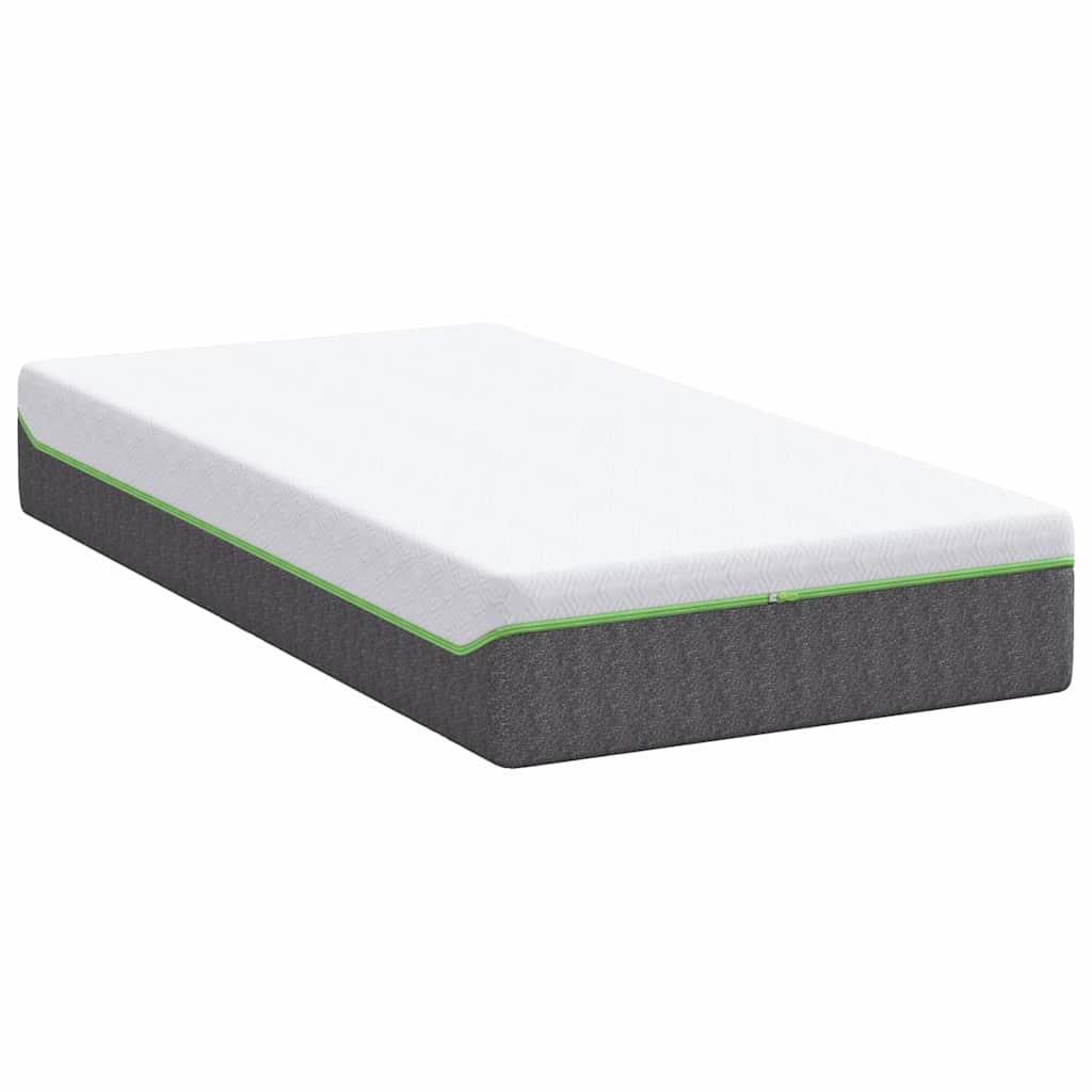 Saltea Alb și gri 80 x 160 cm Arcuri din buzunar GartenMobel Dekor