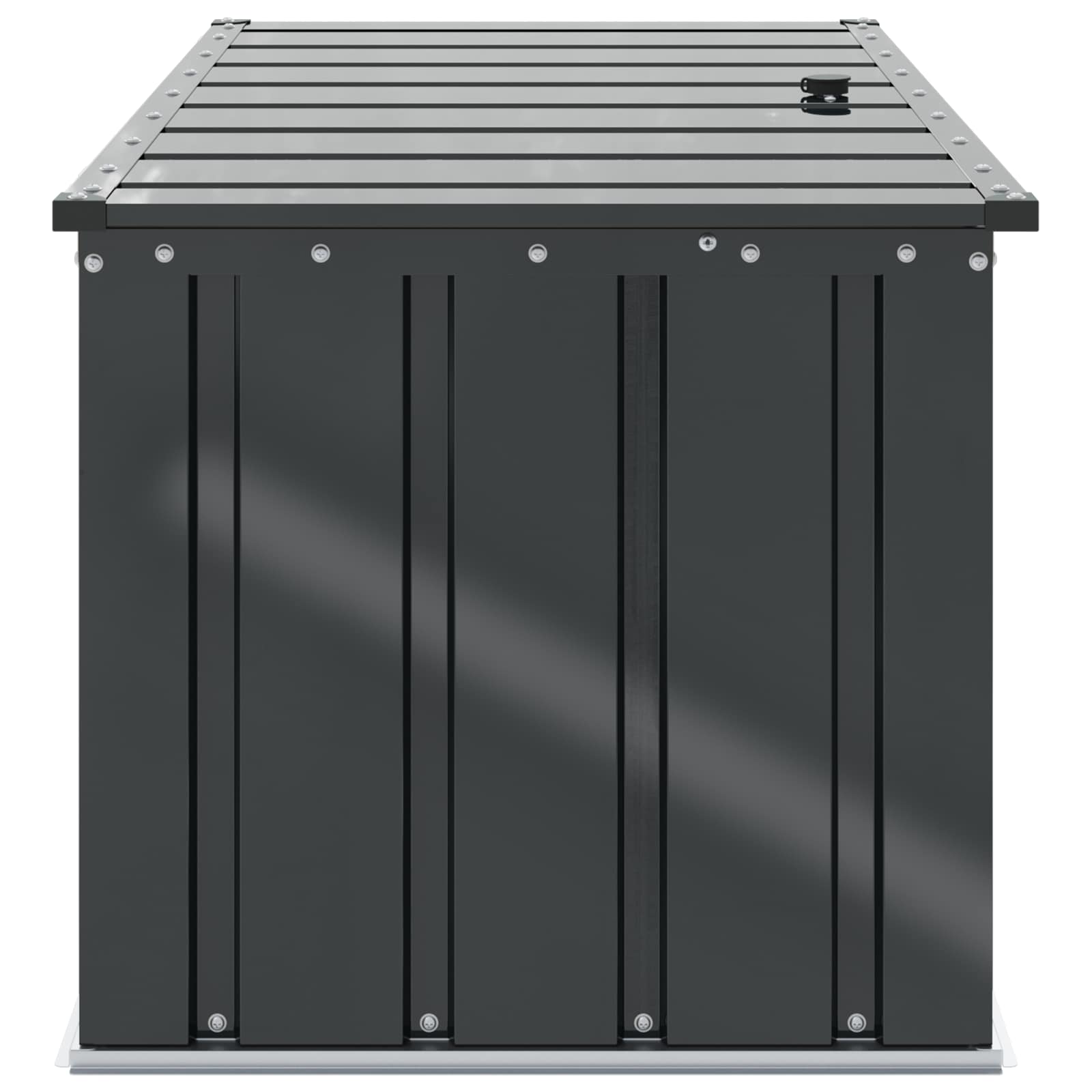 Cutie de depozitare pentru grădină Negru 101 x 56,5 x 50 cm GartenMobel Dekor