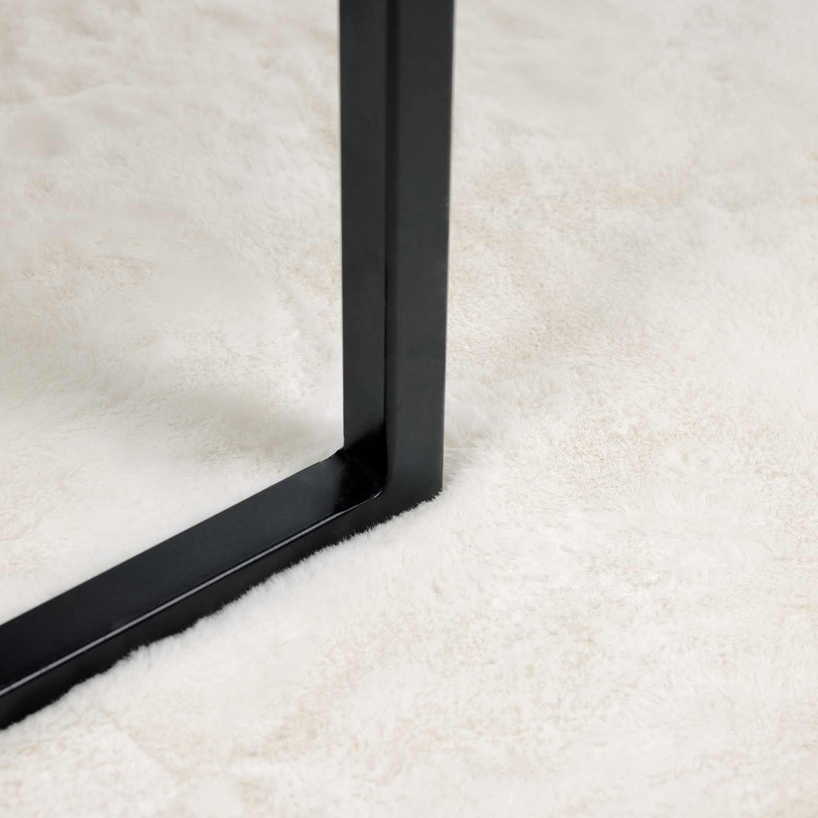 Covor din Blană Faux de Iepure Olite Crem 140 x 200 cm GartenMobel Dekor