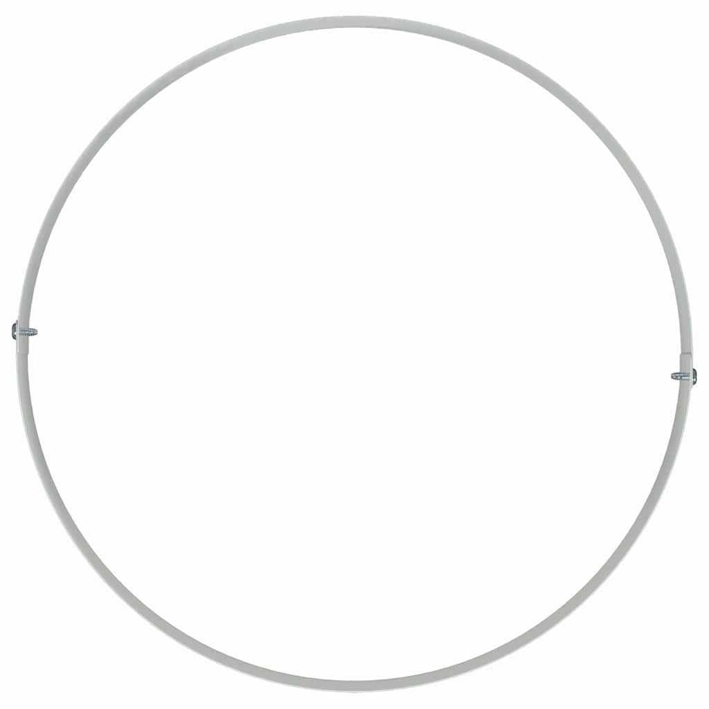 Vază pentru Grădină Alb 30 x 30 x 20 cm Oțel laminat la rece GartenMobel Dekor