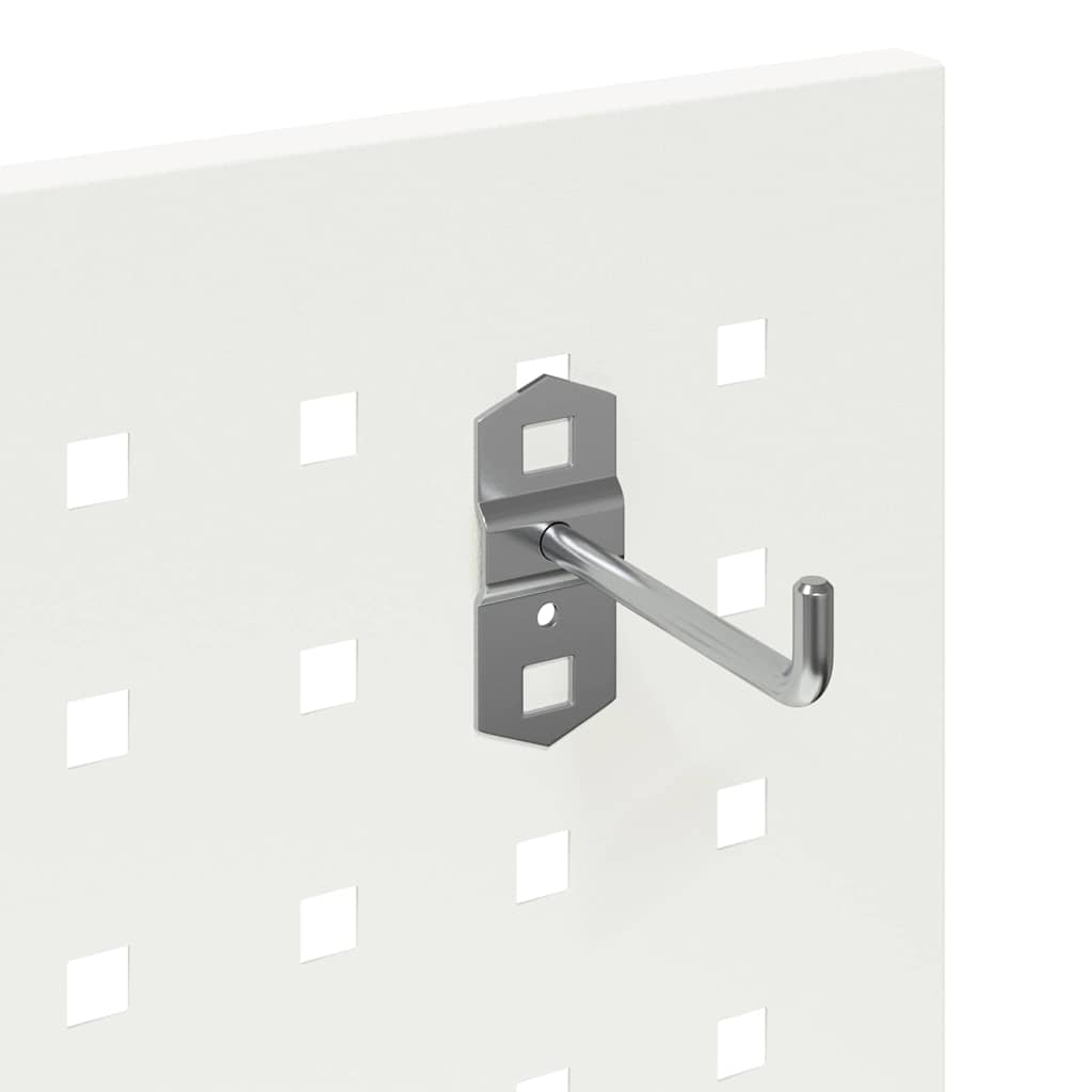 Cărucior pentru unelte cu raft cu roata Alb 65 x 35 x 111 cm GartenMobel Dekor