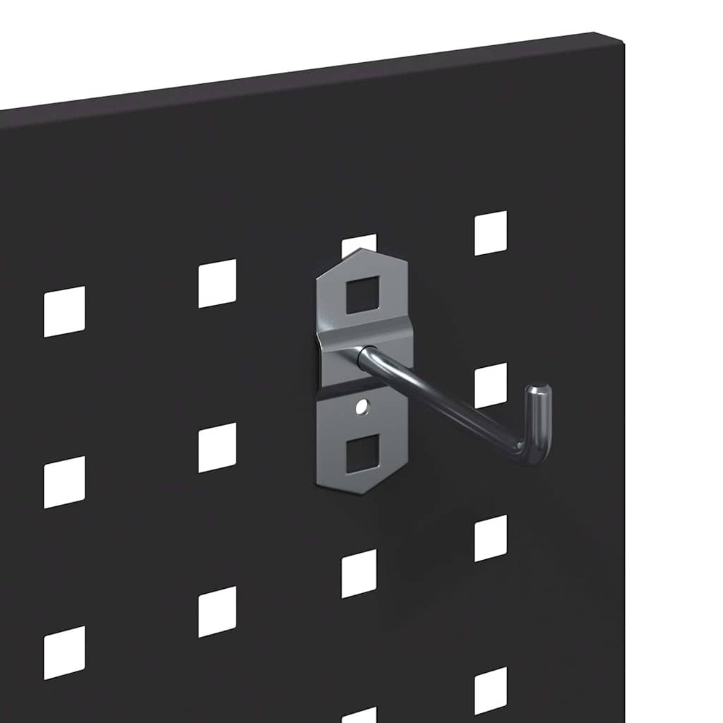 Cărucior pentru unelte cu raft cu roata Negru 65 x 35 x 111 cm GartenMobel Dekor