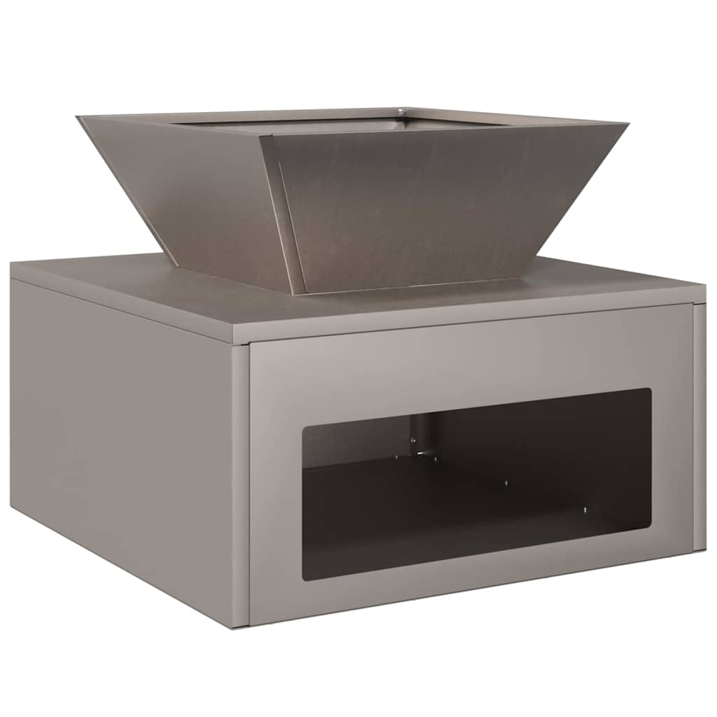 Cuptor de foc Ruginit 50 x 50 x 40 cm GartenMobel Dekor