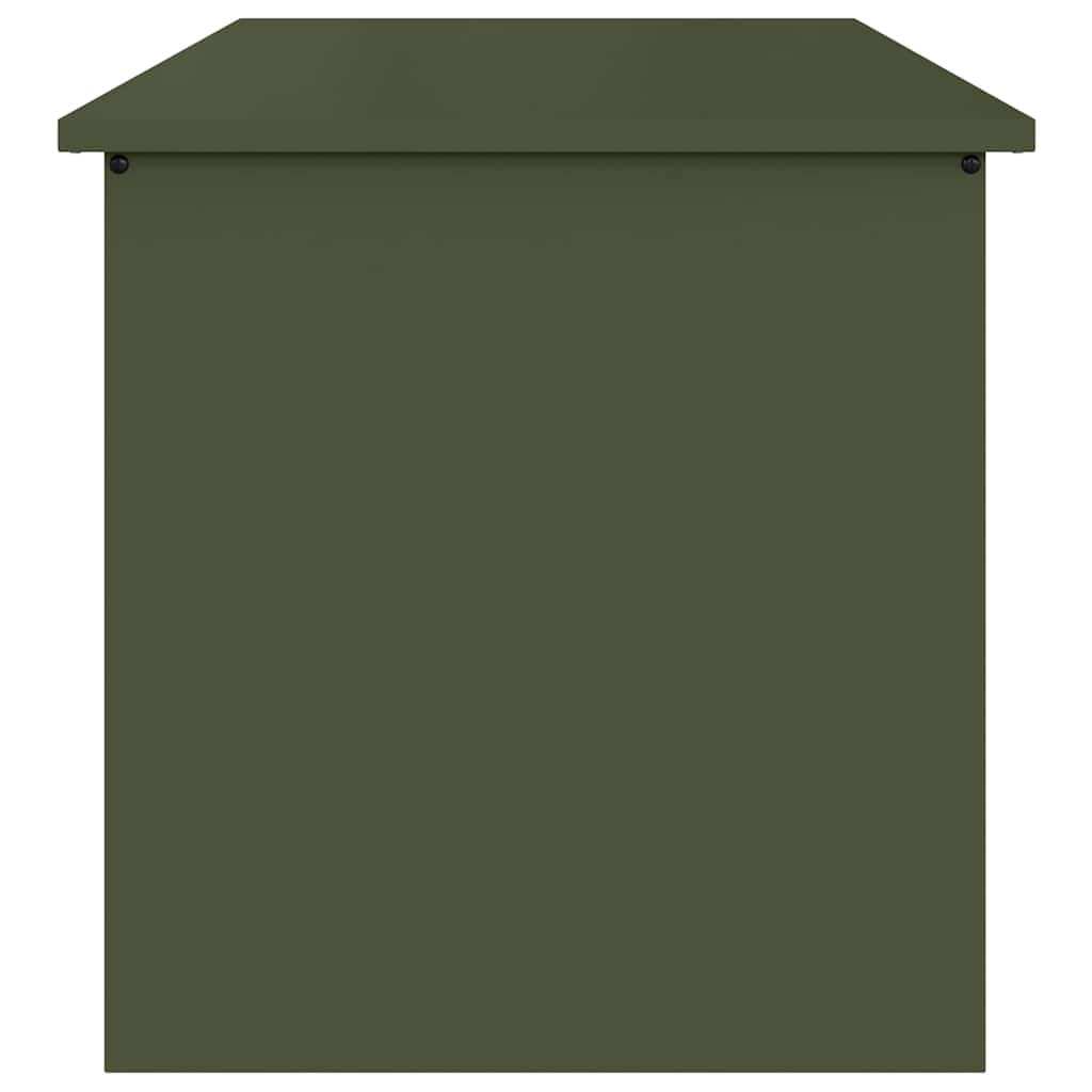 Cutie de depozitare exterioară Verde măsliniu 80 x 50,5 x 50 cm GartenMobel Dekor