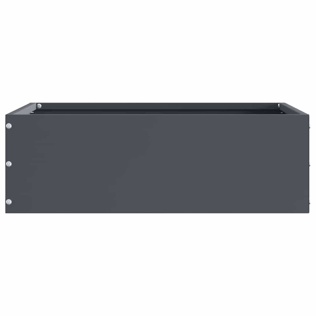 Margine pentru gazon Antracit 40 x 40 x 13 cm Oțel GartenMobel Dekor