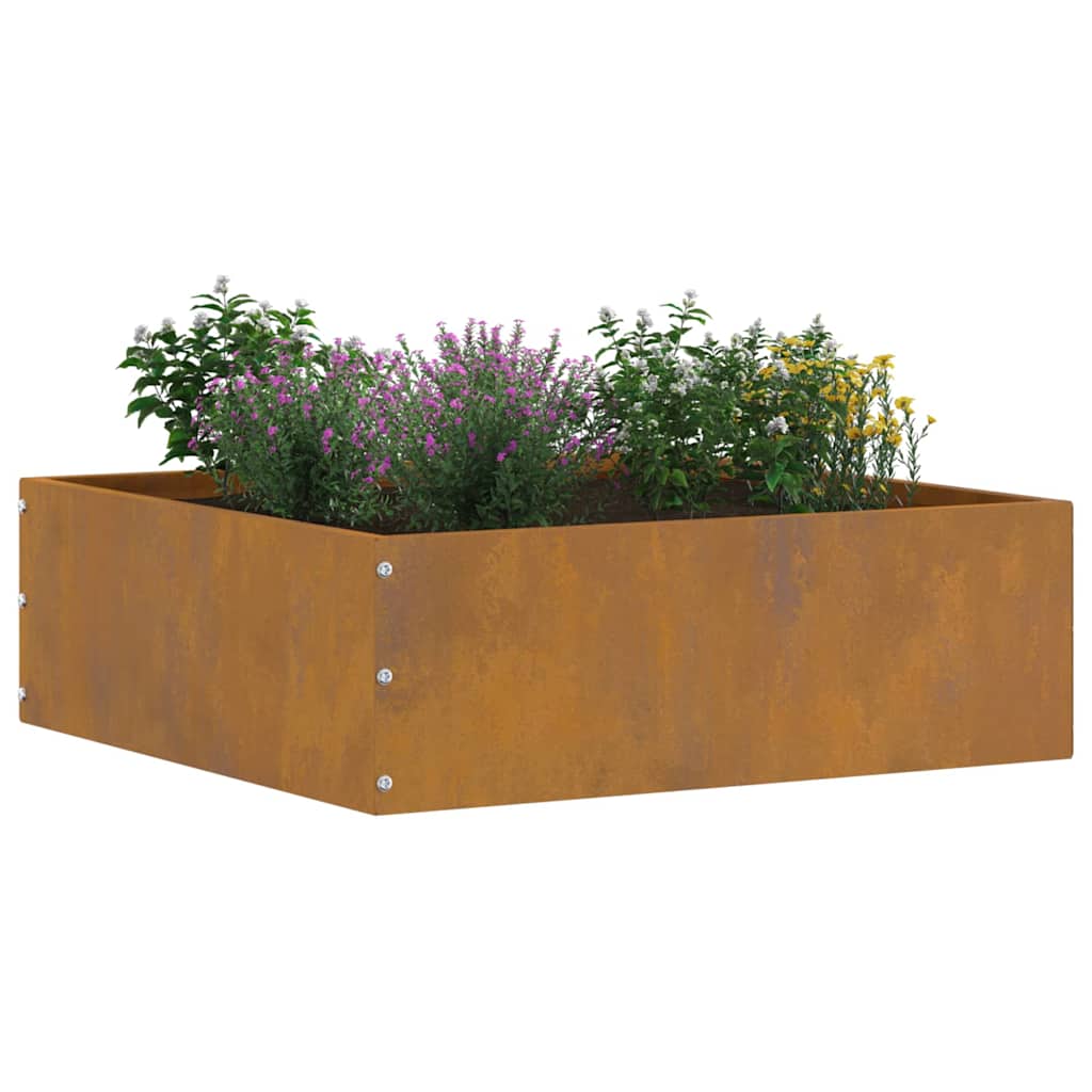 Margine pentru gazon Ruginit 40 x 40 x 13 cm GartenMobel Dekor