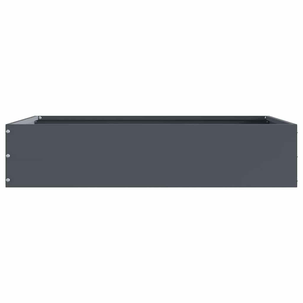 Margine pentru gazon 6 pcs Antracit 60 x 60 x 13 cm Oțel GartenMobel Dekor