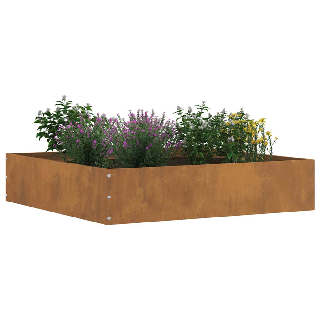 Margine pentru gazon Ruginit 60 x 60 x 13 cm GartenMobel Dekor