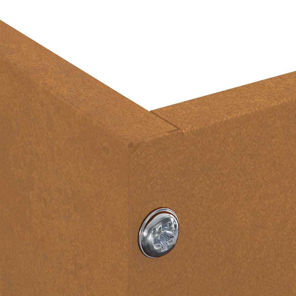 Margine pentru gazon Ruginit 60 x 60 x 13 cm GartenMobel Dekor