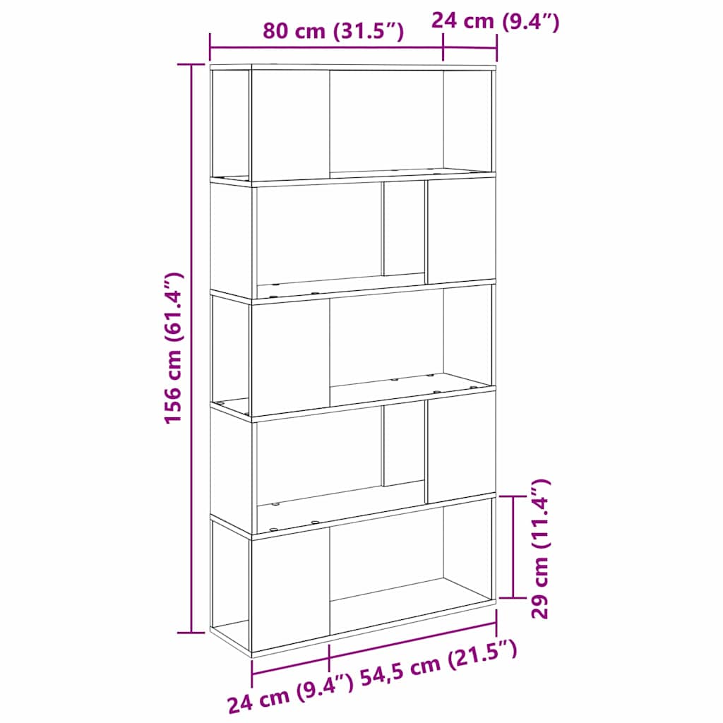 Set comodă TV Pe perete Maro 80 x 24 x 156 cm Lemn compozit GartenMobel Dekor