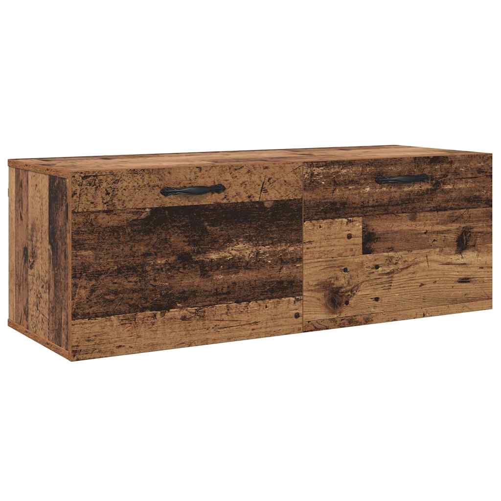 Dulap de perete Lemn vechi 100 x 36.5 x 35 cm Lemn compozit GartenMobel Dekor