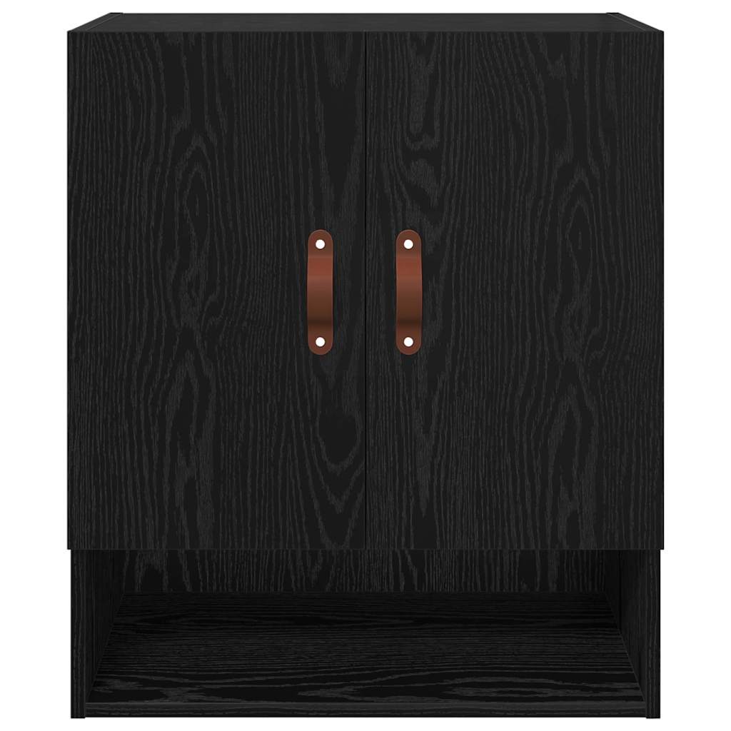 Dulap de perete Stejar negru 60 x 31 x 70 cm Lemn compozit GartenMobel Dekor