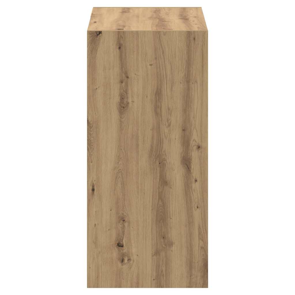 Dulap cu raft stejar artizanal 77 x 48 x 102 cm Lemn compozit GartenMobel Dekor