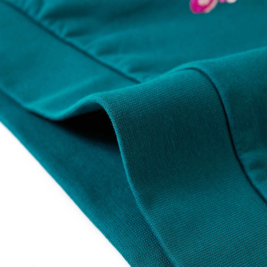 Bluzon pentru copii, verde închis, 104 GartenMobel Dekor