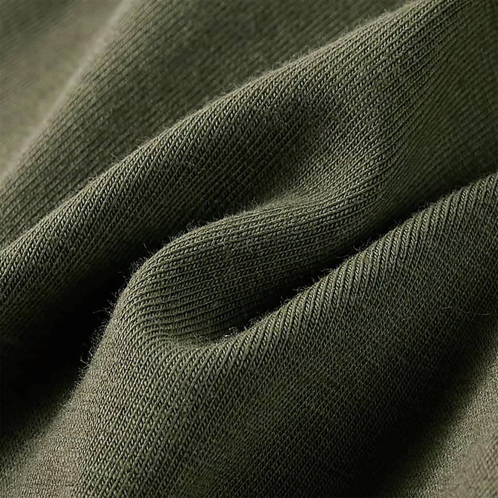 Tricou pentru copii cu mâneci lungi, kaki, 92 GartenMobel Dekor