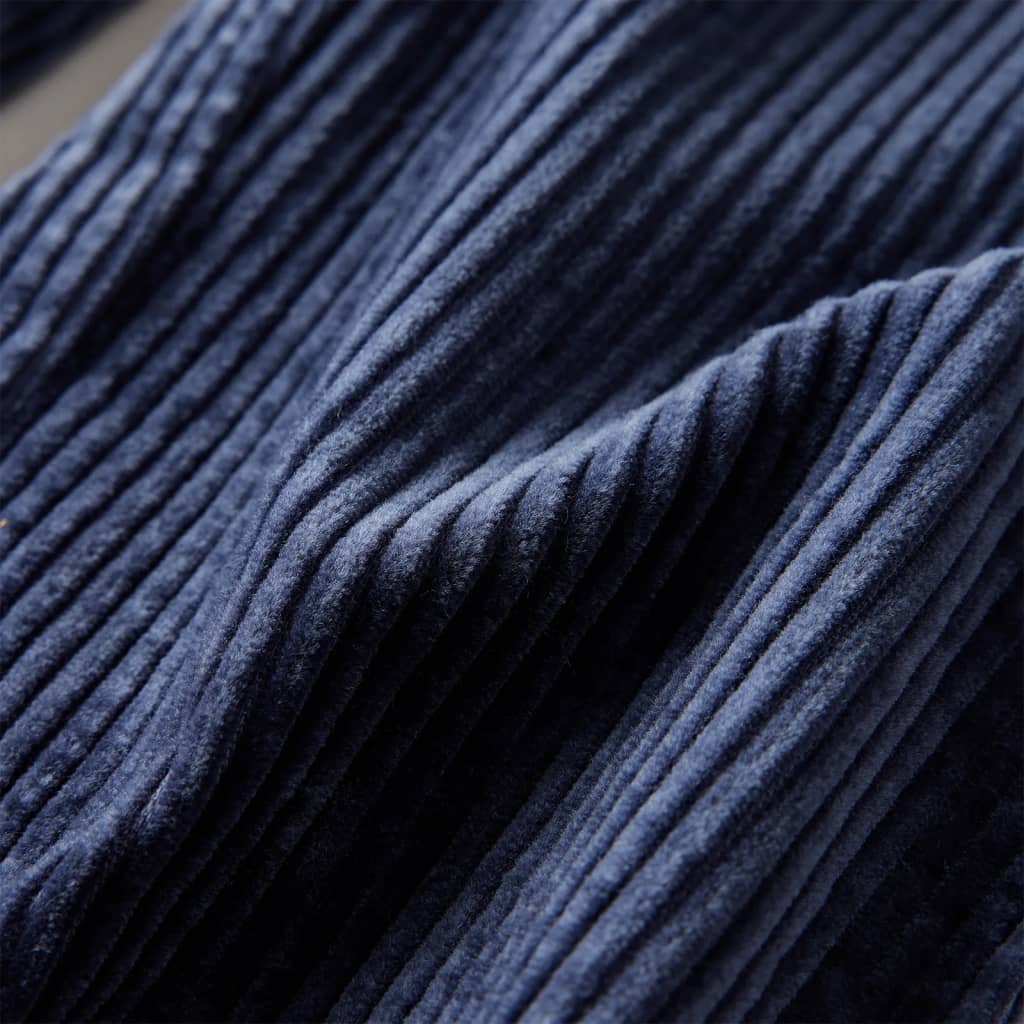 Pantaloni de copii din velur, bleumarin, 92 GartenMobel Dekor