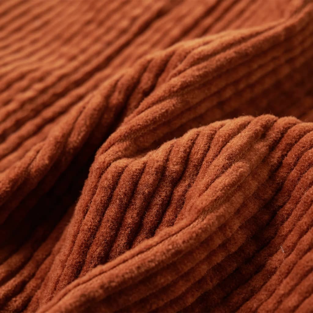 Rochie salopetă pentru copii, velur, coniac, 116 GartenMobel Dekor