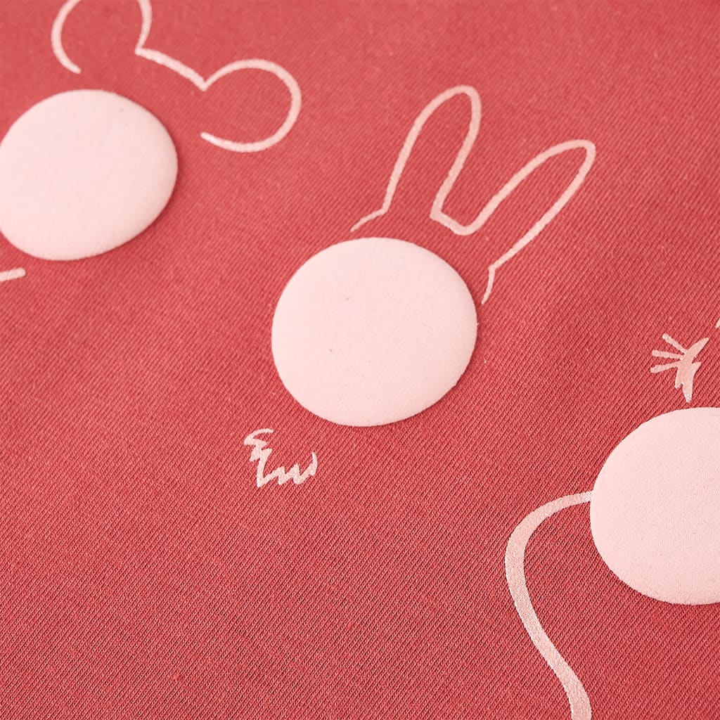 Tricou pentru copii cu mâneci lungi, roz ars, 140 GartenMobel Dekor