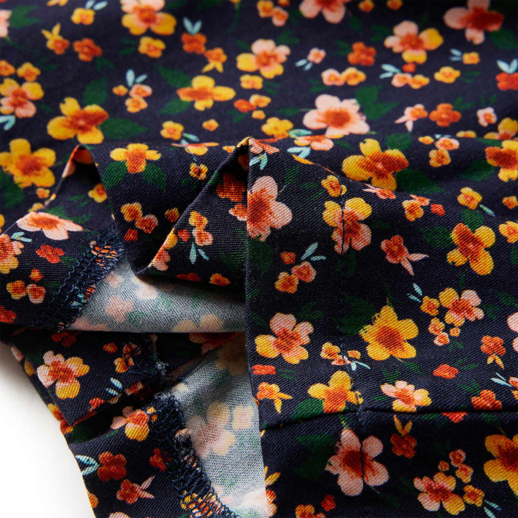 Cămașă pentru copii cu guler tip bandă, bleumarin 104 GartenMobel Dekor