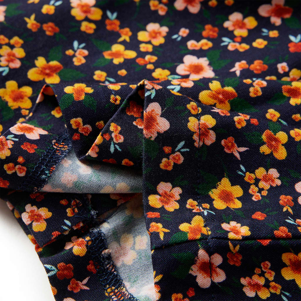 Cămașă pentru copii cu guler tip bandă, bleumarin 116 GartenMobel Dekor