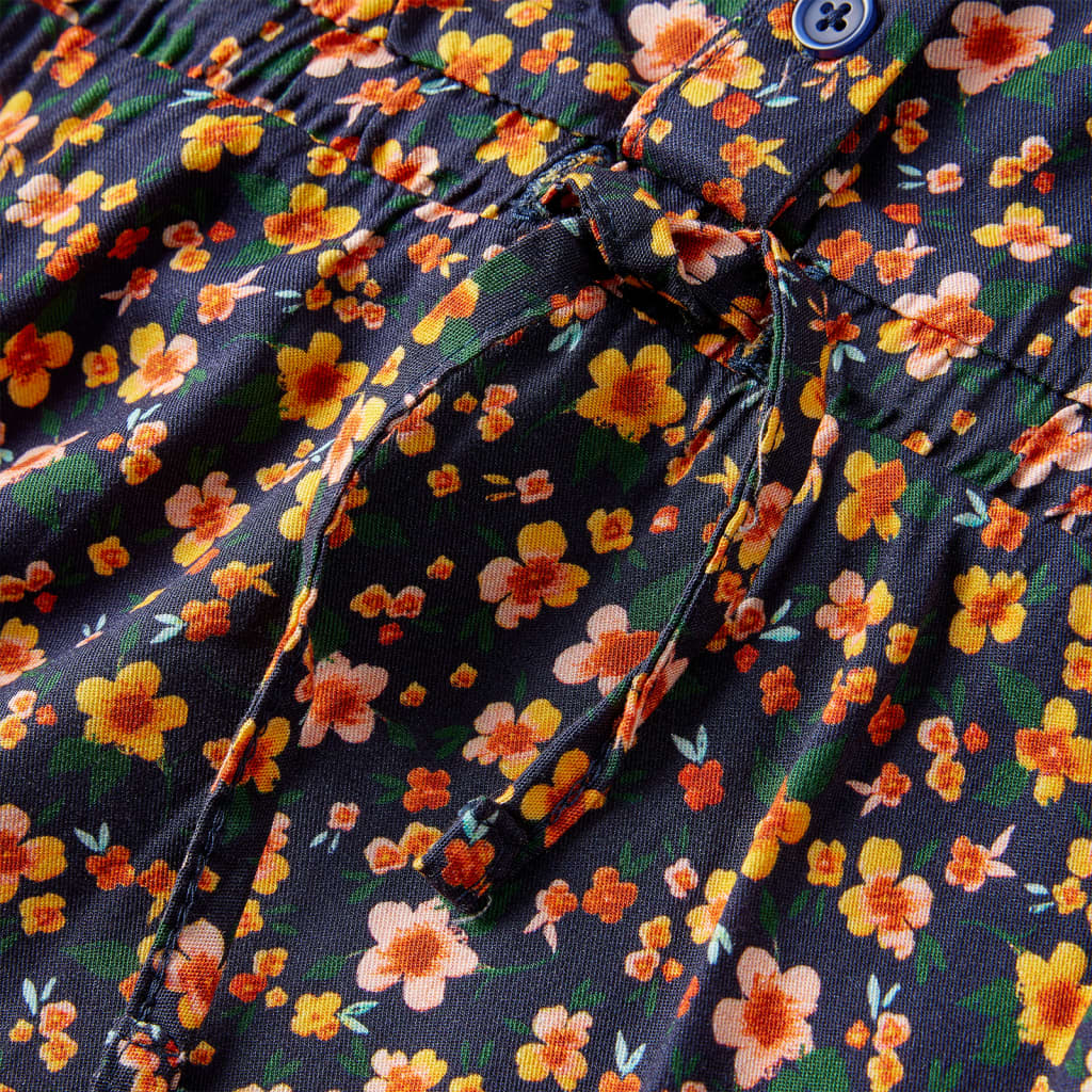 Rochie pentru copii cu mâneci lungi, bleumarin, 116 GartenMobel Dekor