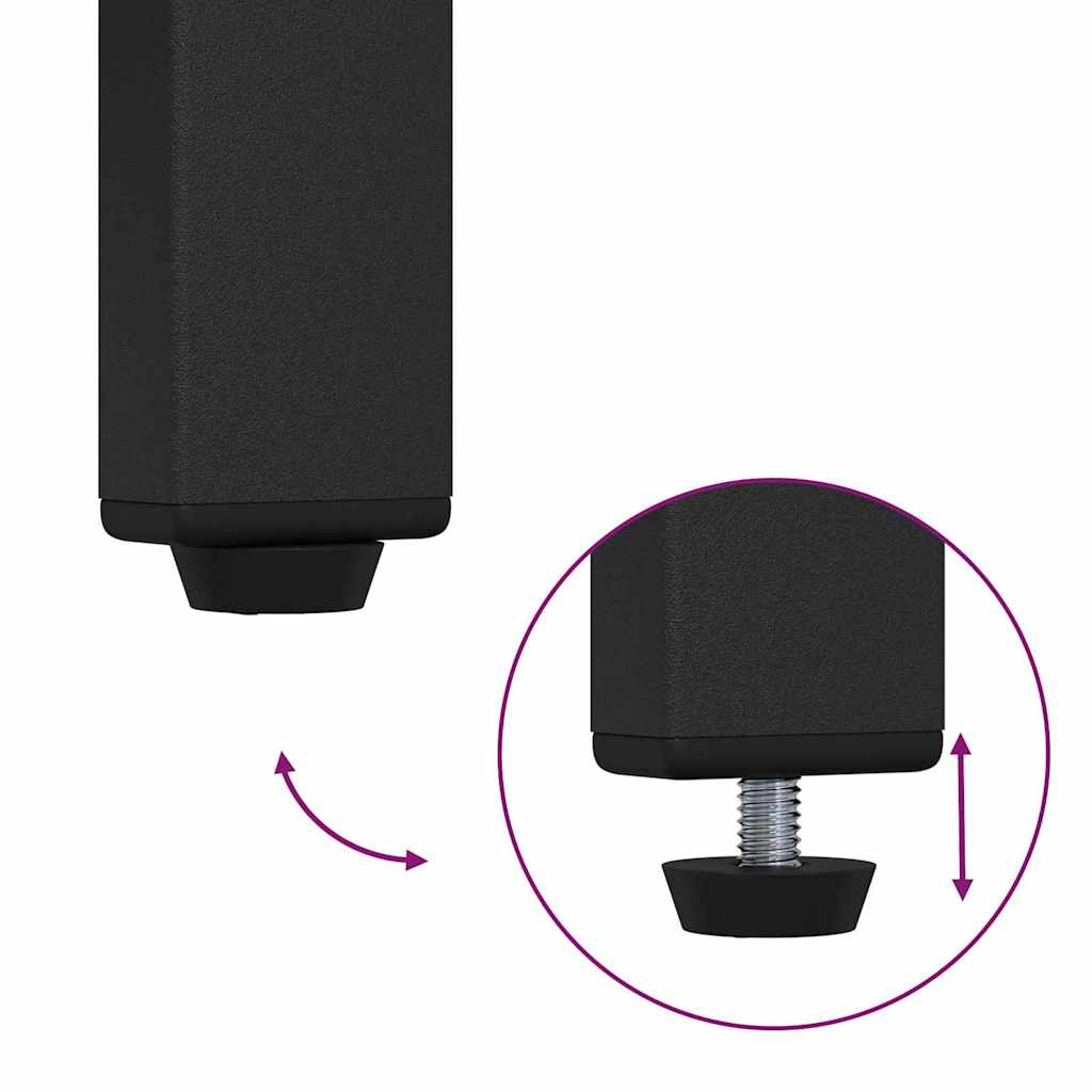 Răcător de paltoane Stejar negru 75 x 34 x 184 cm Lemn compozit GartenMobel Dekor