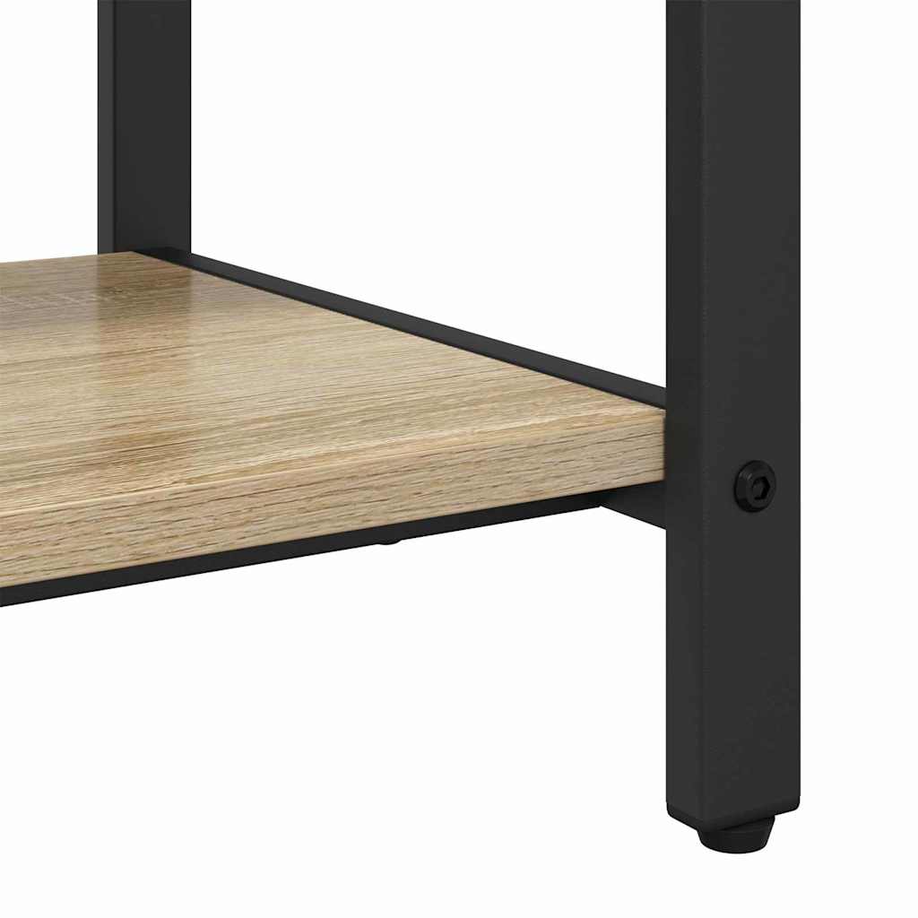 Răcător de paltoane cu raft Stejar sonoma 95 x 34 x 184 cm GartenMobel Dekor