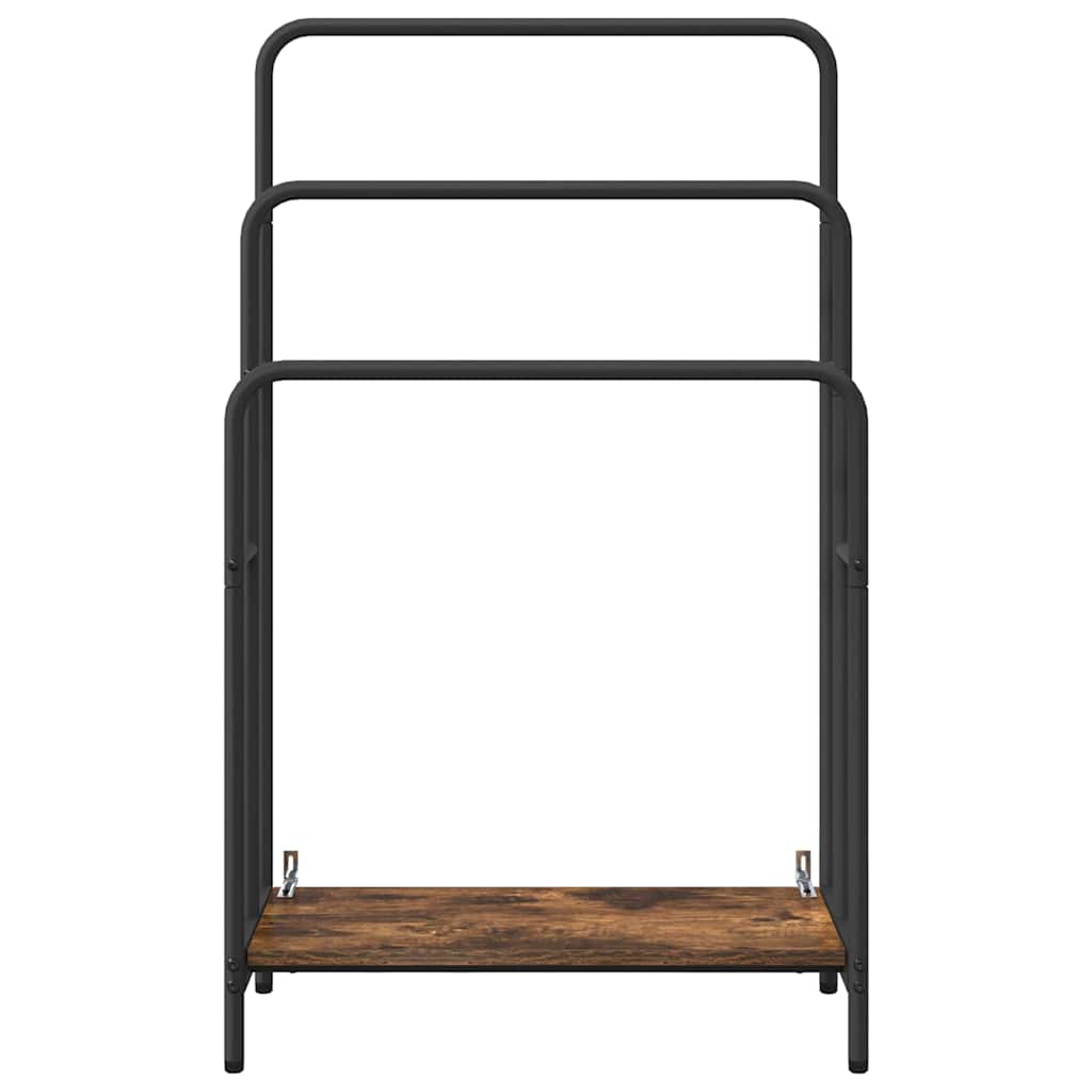 Stativ pentru haine cu raft Stejar fumuriu 60 x 30 x 100.5 cm GartenMobel Dekor