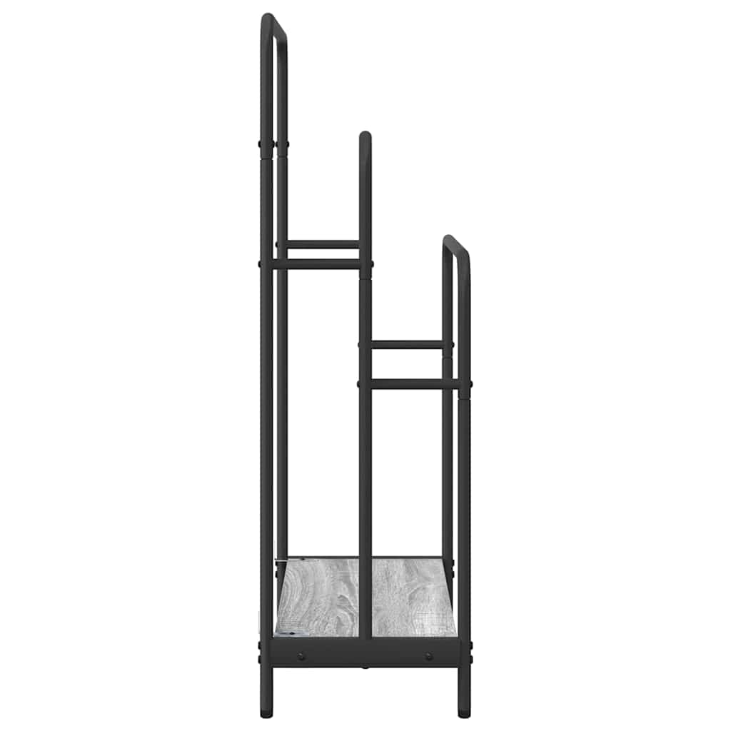 Stativ pentru haine sonoma gri 60 x 30 x 100.5 cm Lemn compozit GartenMobel Dekor