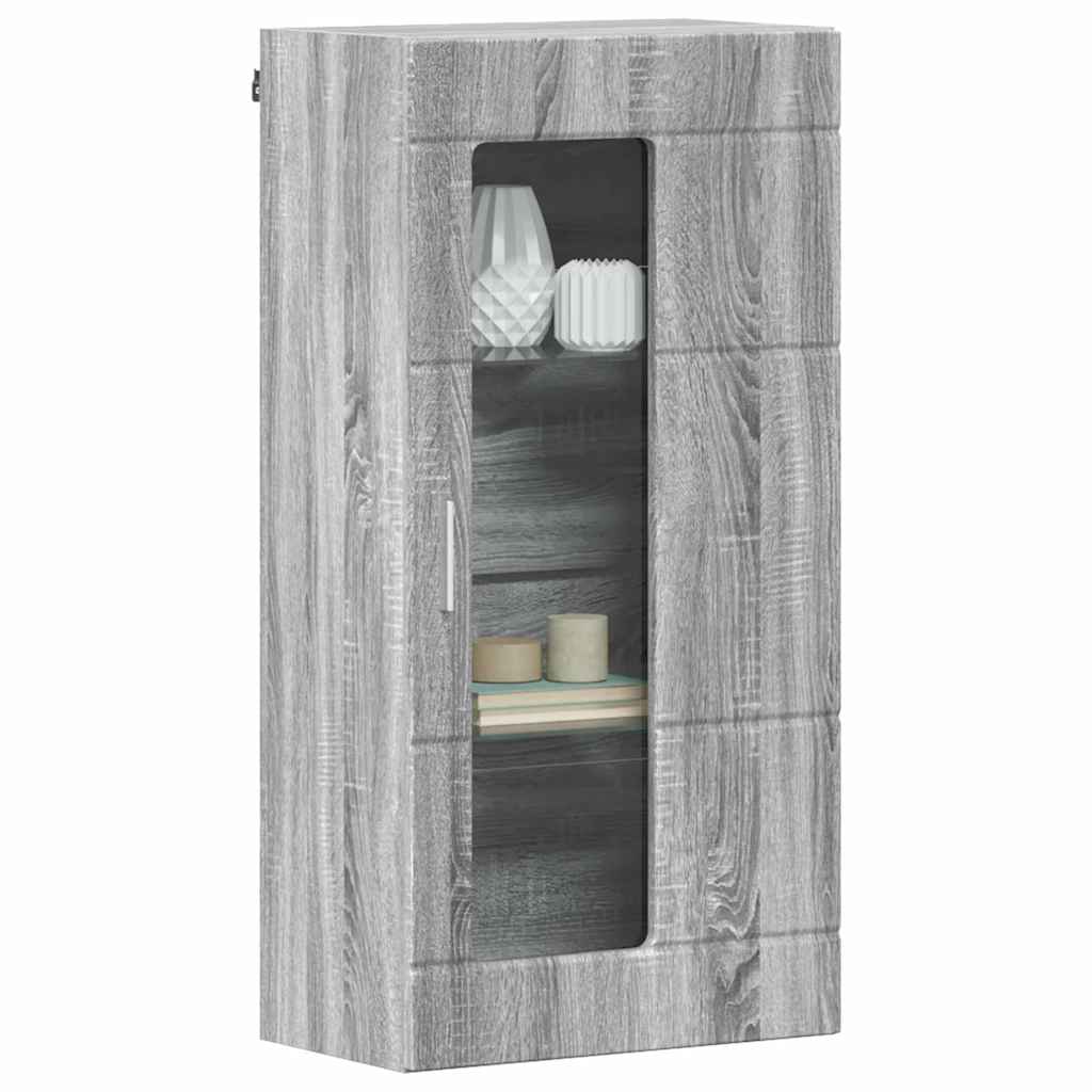 Cabinet suspendat sonoma gri 55 x 29 x 100 cm Lemn compozit GartenMobel Dekor