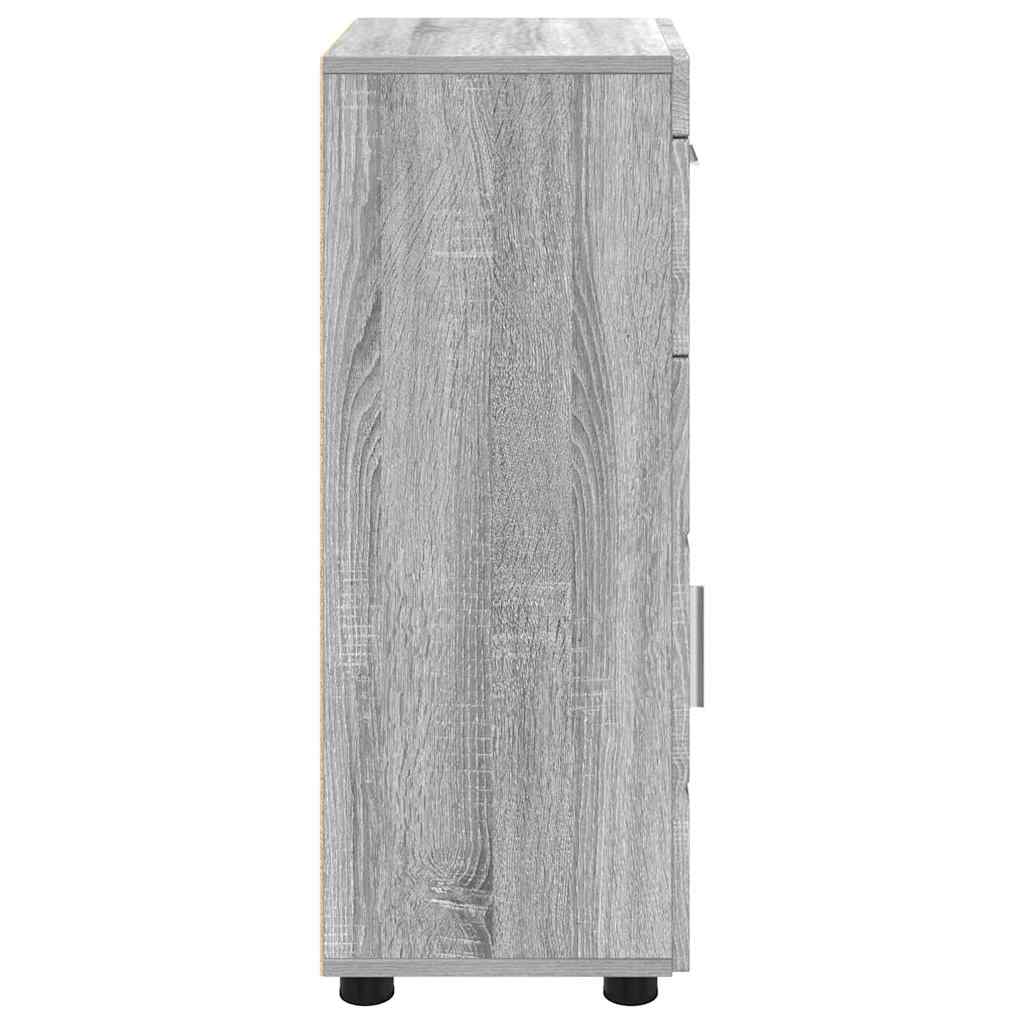 Cabinet suspendat sonoma gri 55 x 29 x 100 cm Lemn compozit GartenMobel Dekor