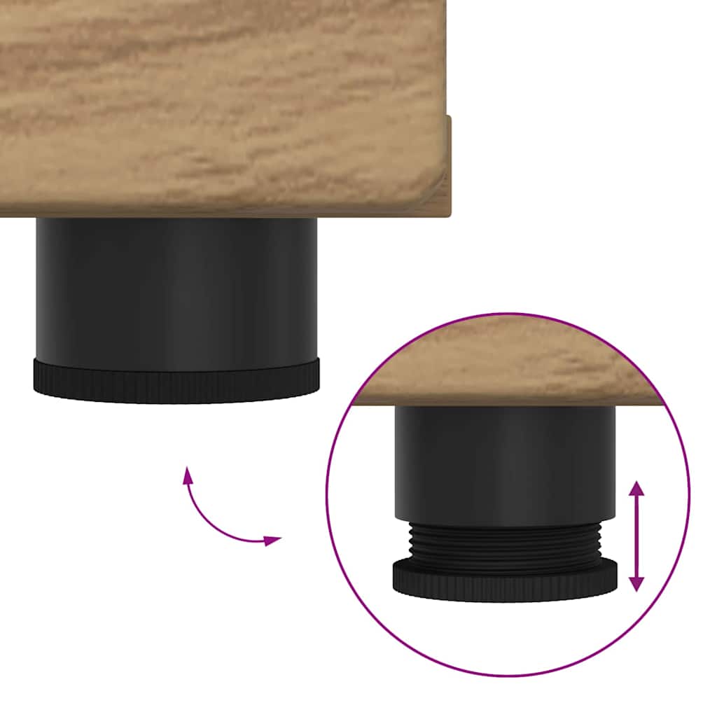 Dulap din Lemn Stejar Artizanal 150 x 39 x 30 cm Lemn compozit GartenMobel Dekor