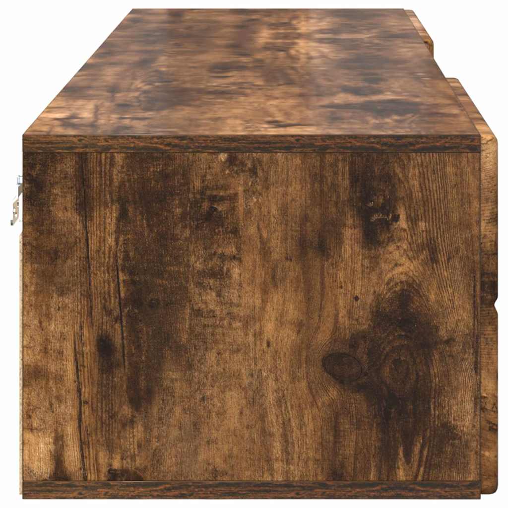 Dulap din Lemn Stejar fumuriu 150 x 39 x 30 cm Lemn compozit GartenMobel Dekor