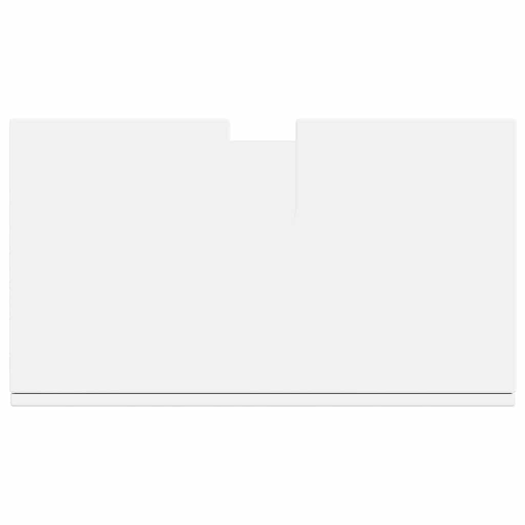 Set dulap baie TULUM Alb 60 x 34 x 63 cm Lemn compozit GartenMobel Dekor