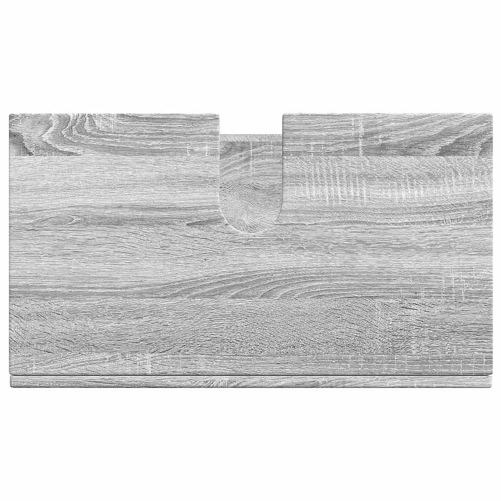 Set dulap baie TULUM Gri Sonoma 60 x 34 x 63 cm Lemn compozit GartenMobel Dekor