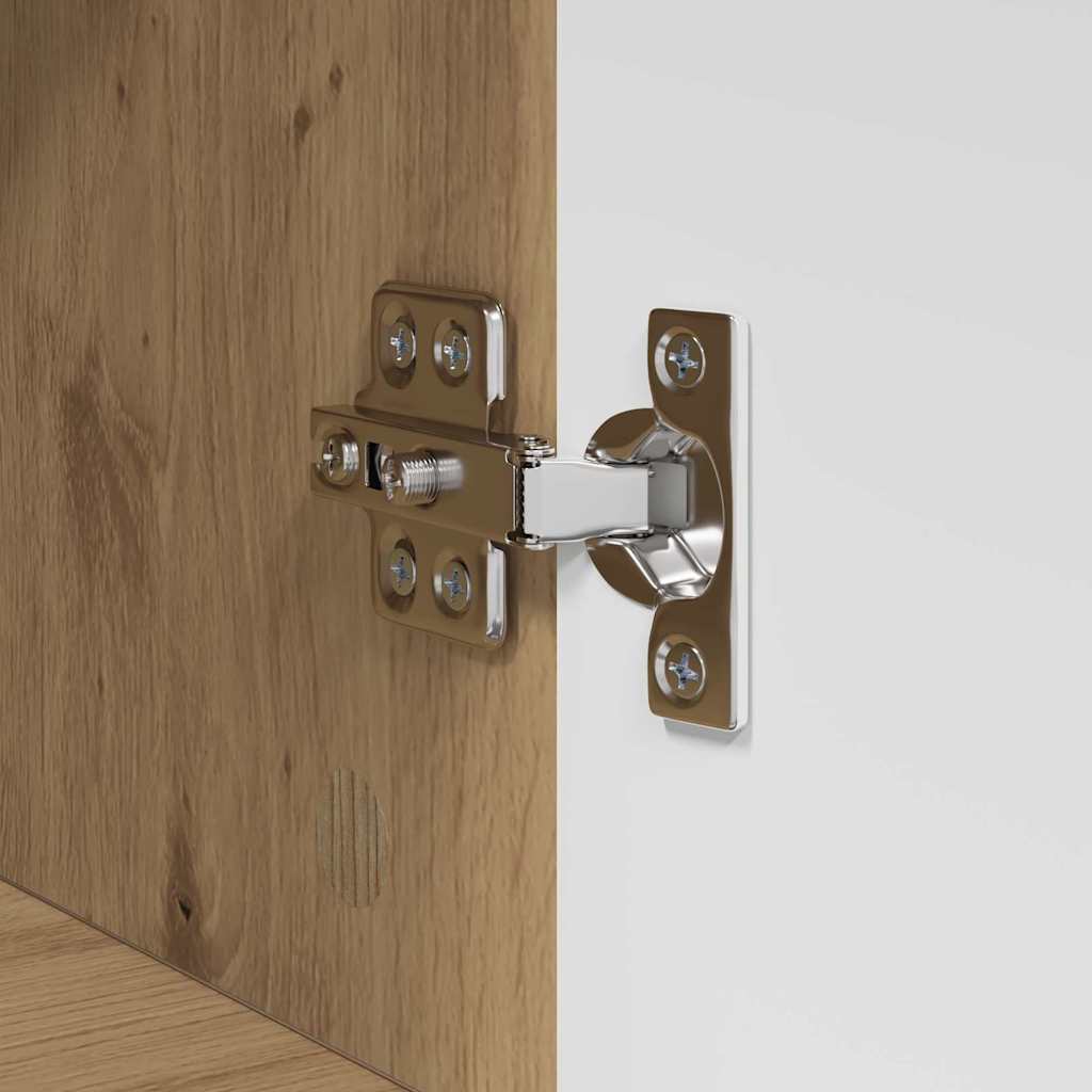 Set dulap baie TULUM Stejar Artizanal 37 x 31,5 x 82 cm GartenMobel Dekor