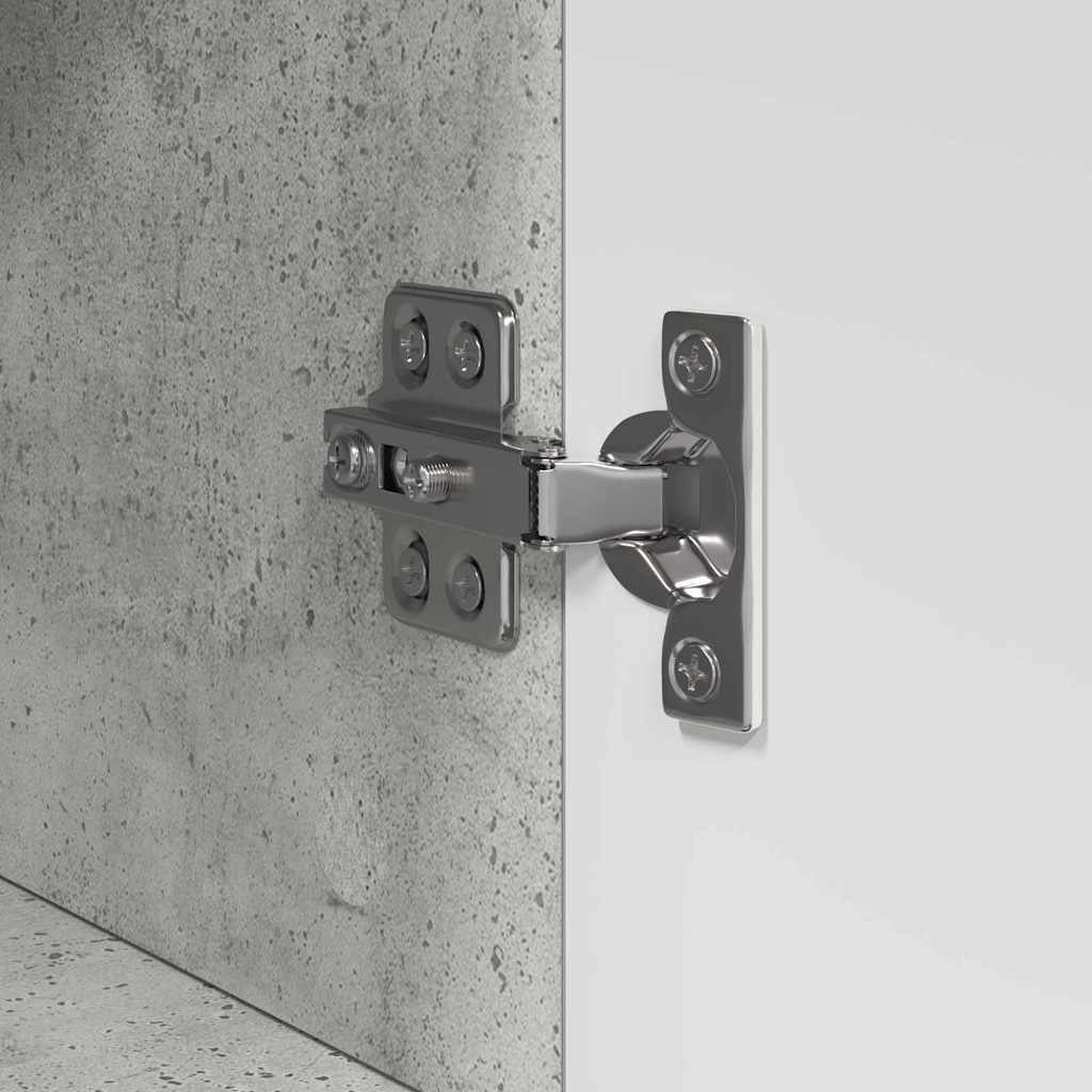 Set dulap baie cu sertar TULUM Gri din beton 37 x 31,5 x 82 cm GartenMobel Dekor