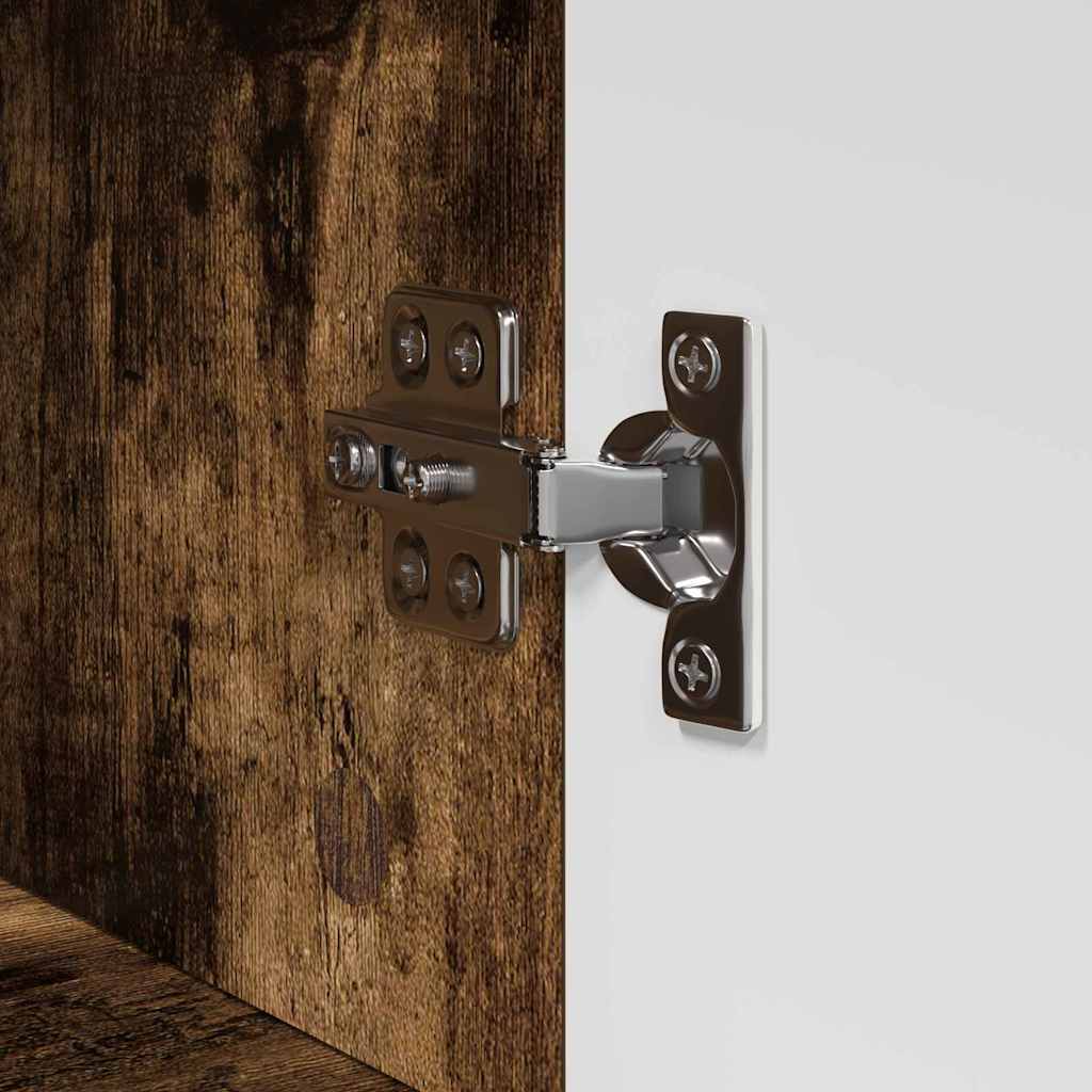 Set dulap baie cu sertar TULUM Stejar fumuriu 37 x 31,5 x 82 cm GartenMobel Dekor