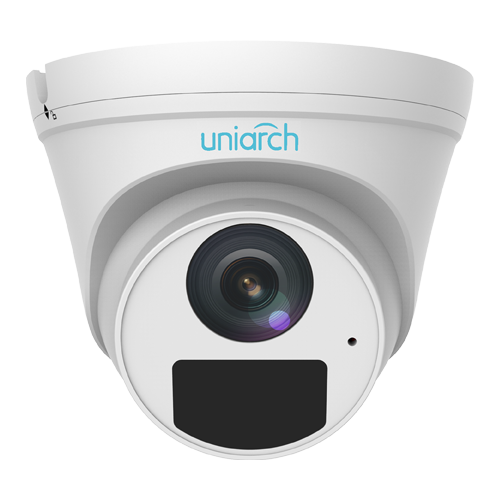 Camera IP 2MP, lentila 2.8mm, IR 30m, Microfon integrat, PoE, IP67 - Uniarch IPC-T122-APF28-ECO SafetyGuard Surveillance
