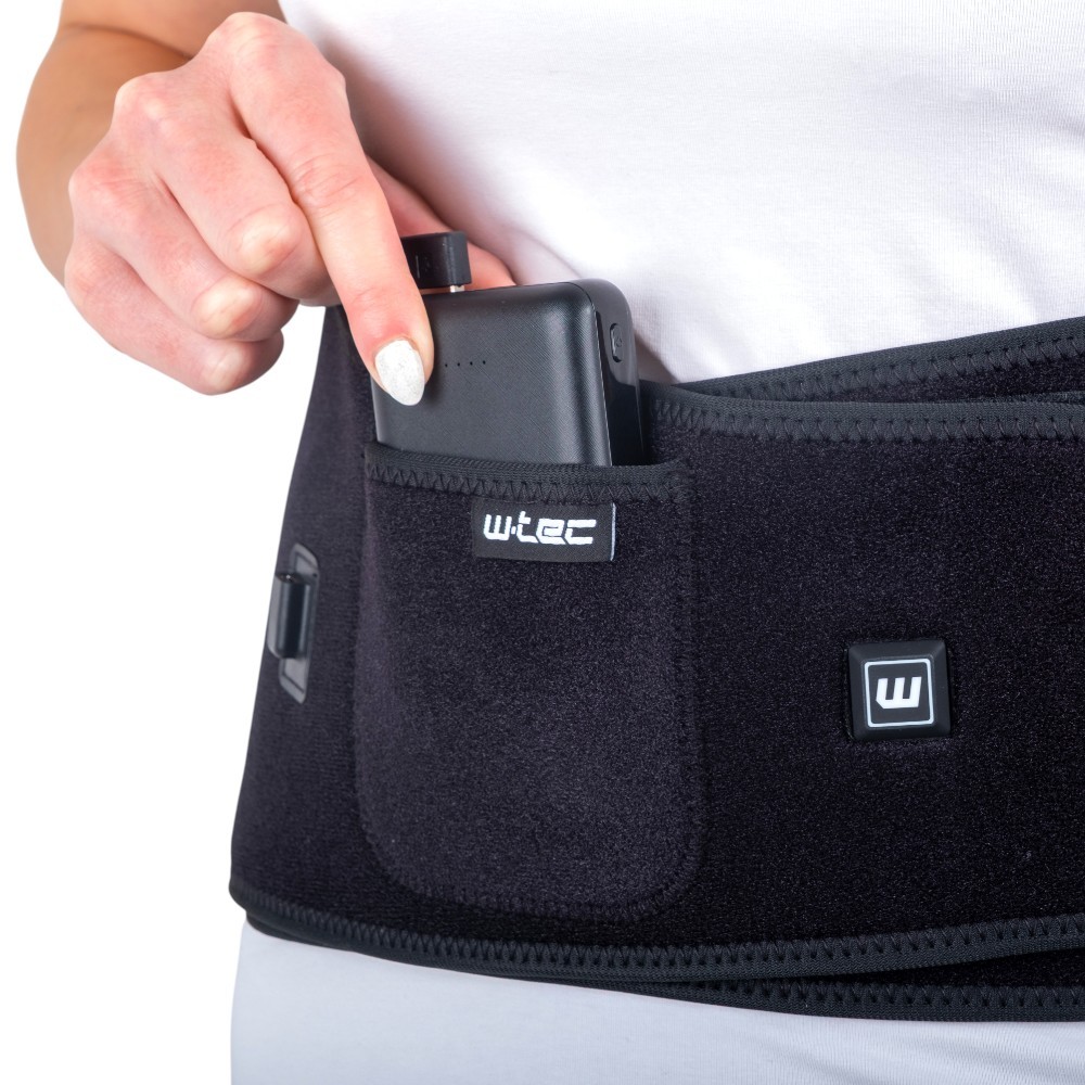 Centura lombara cu incalzire W-TEC HEATbelt, Marime S-XL FitLine Training