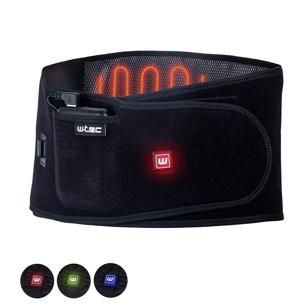Centura lombara cu incalzire W-TEC HEATbelt, Marime S-XL FitLine Training