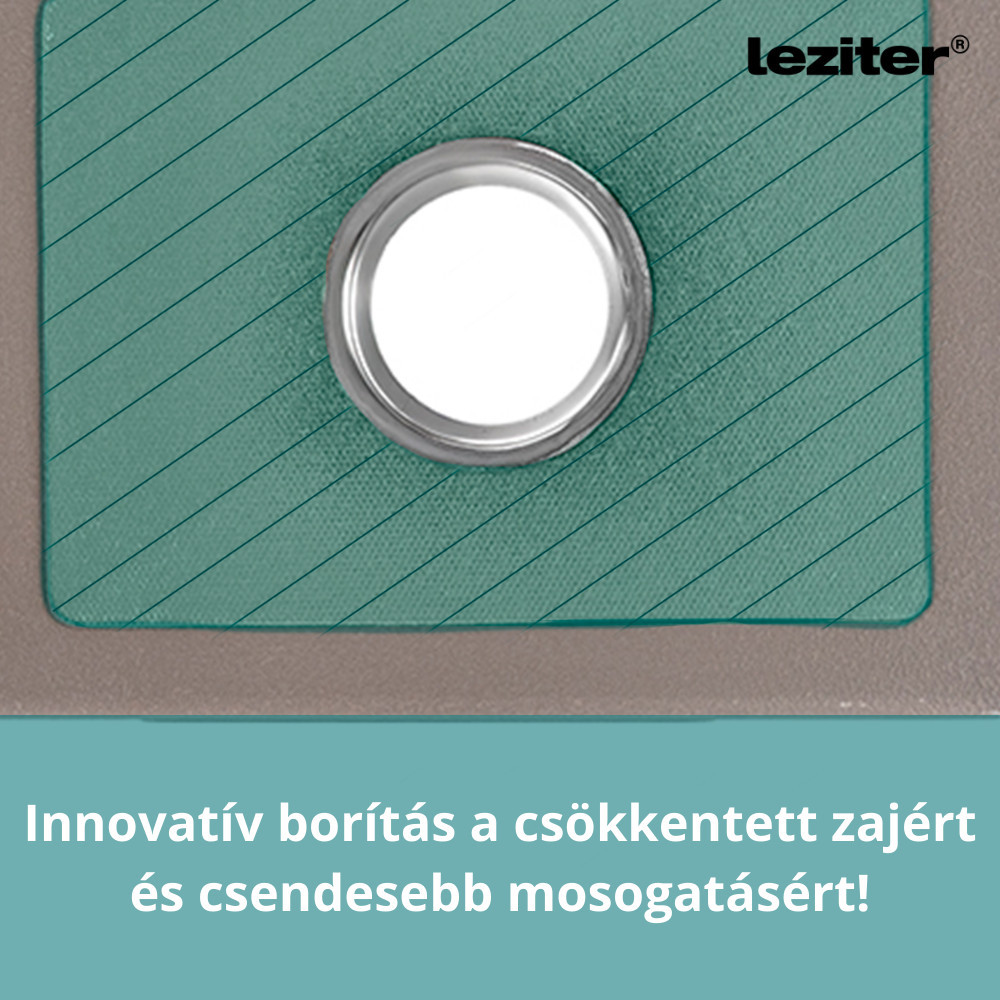 Leziter Chiuvetă din oțel inoxidabil Meria IV Mobalis Homvera