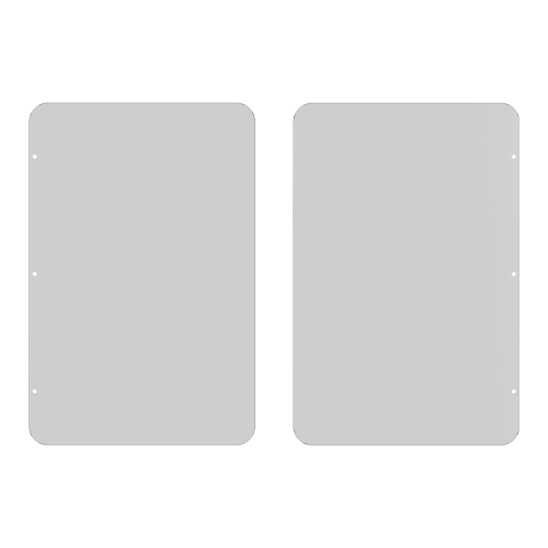 Poarta acrilica 90 cm, pentru automatizare poarta batanta DS-K3B501SX - HIKVISION DS-K3B501SX/601SX-Dp90/2 SafetyGuard Surveillance