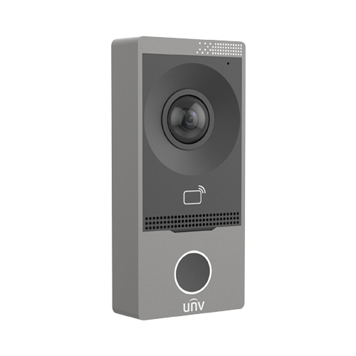 Post exterior videointerfon TCP/IP, IR, Wi-Fi - UNV OEU-201B-HMK-W SafetyGuard Surveillance