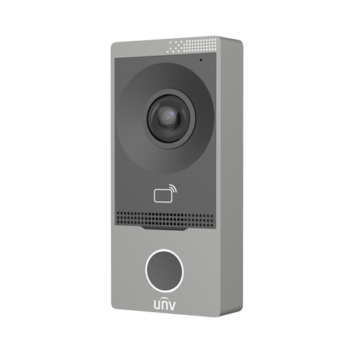 Post exterior videointerfon TCP/IP, IR, Wi-Fi - UNV OEU-201B-HMK-W SafetyGuard Surveillance