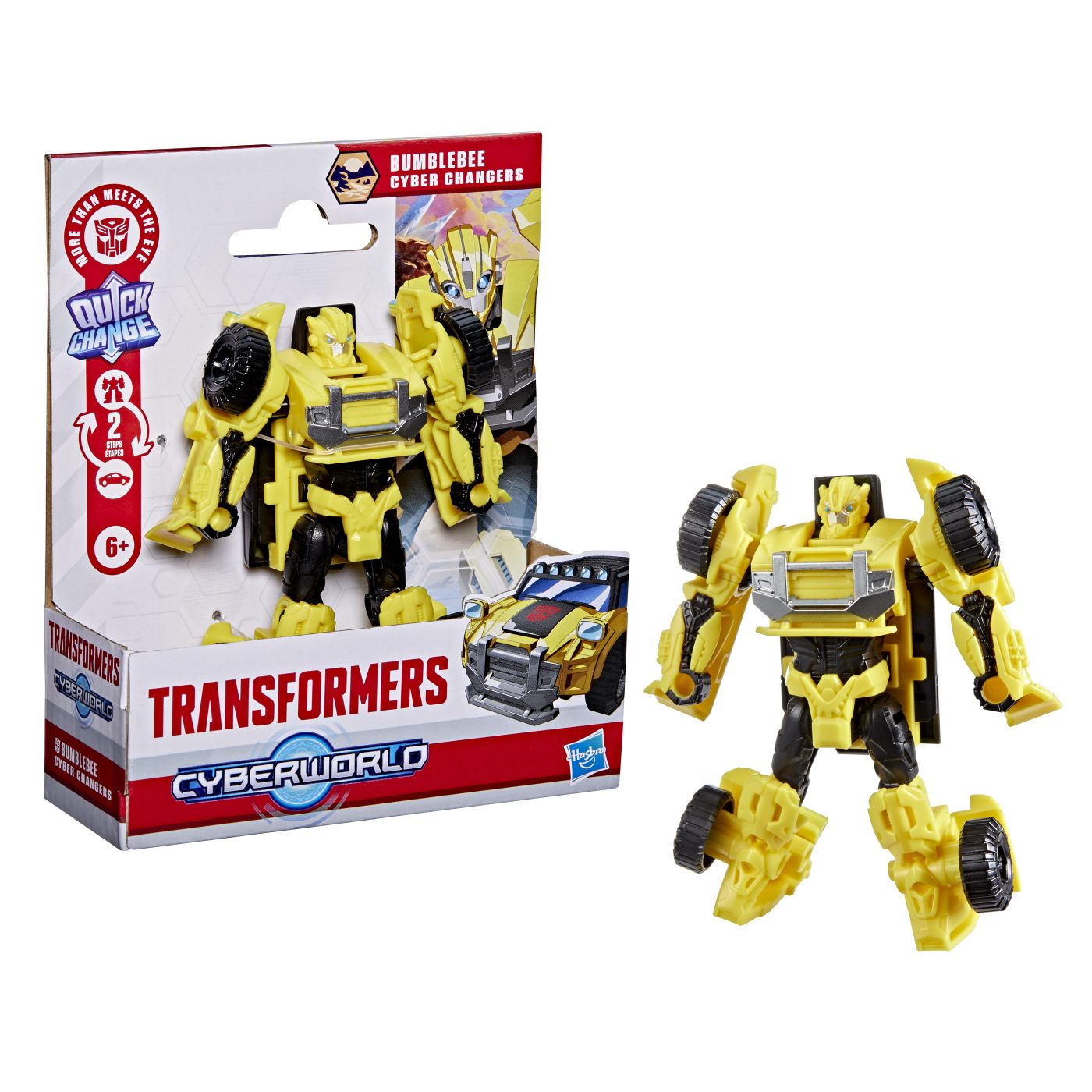 TRANSFORMERS CYBERWORLD ROBOT BUMBLEBEE CONVERTIBIL 10CM SuperHeroes ToysZone