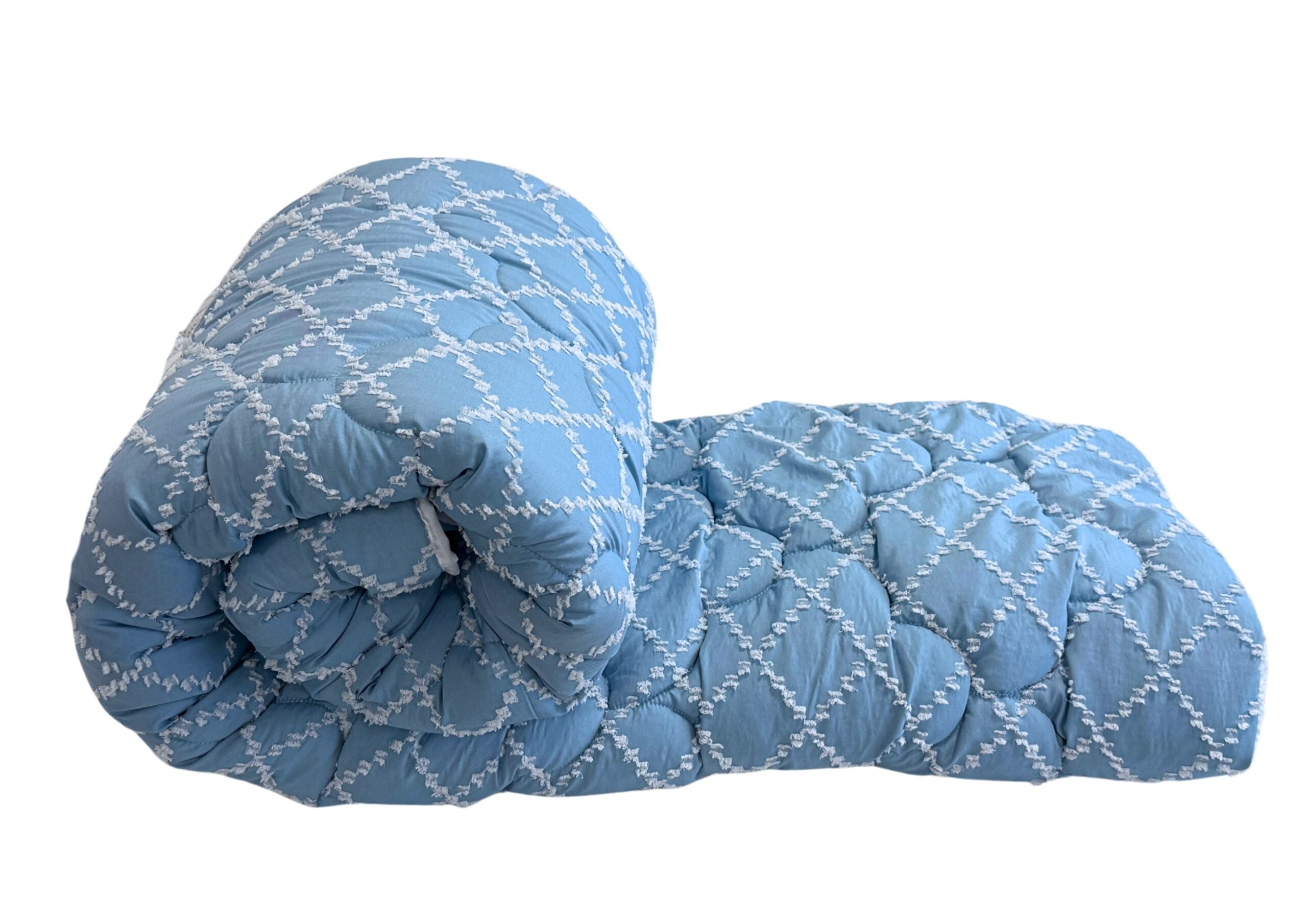 Pilota Duo Comfort Azure 180×200, Somnart, matlasata, umplutura medie-groasa 300 gr/mp, pentru primavara – toamna Relax KipRoom