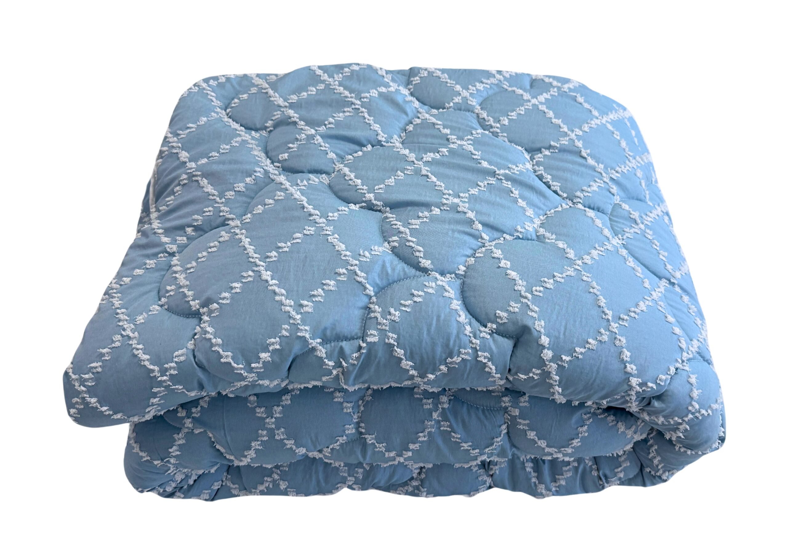 Pilota Duo Comfort Azure 180×200, Somnart, matlasata, umplutura medie-groasa 300 gr/mp, pentru primavara – toamna Relax KipRoom