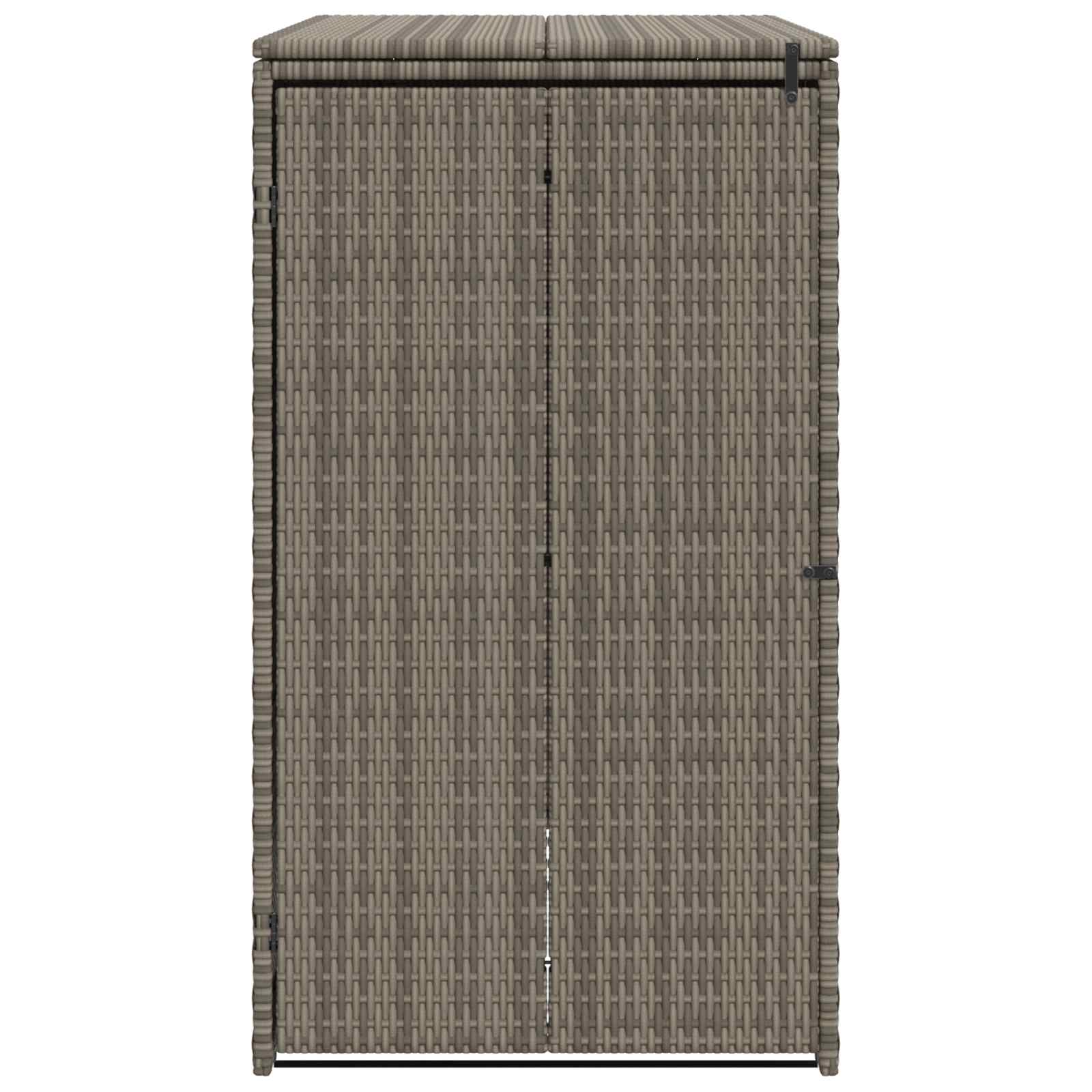 Cutie pentru gunoi Gri 65 x 80 x 115 cm Polietilenă GartenMobel Dekor