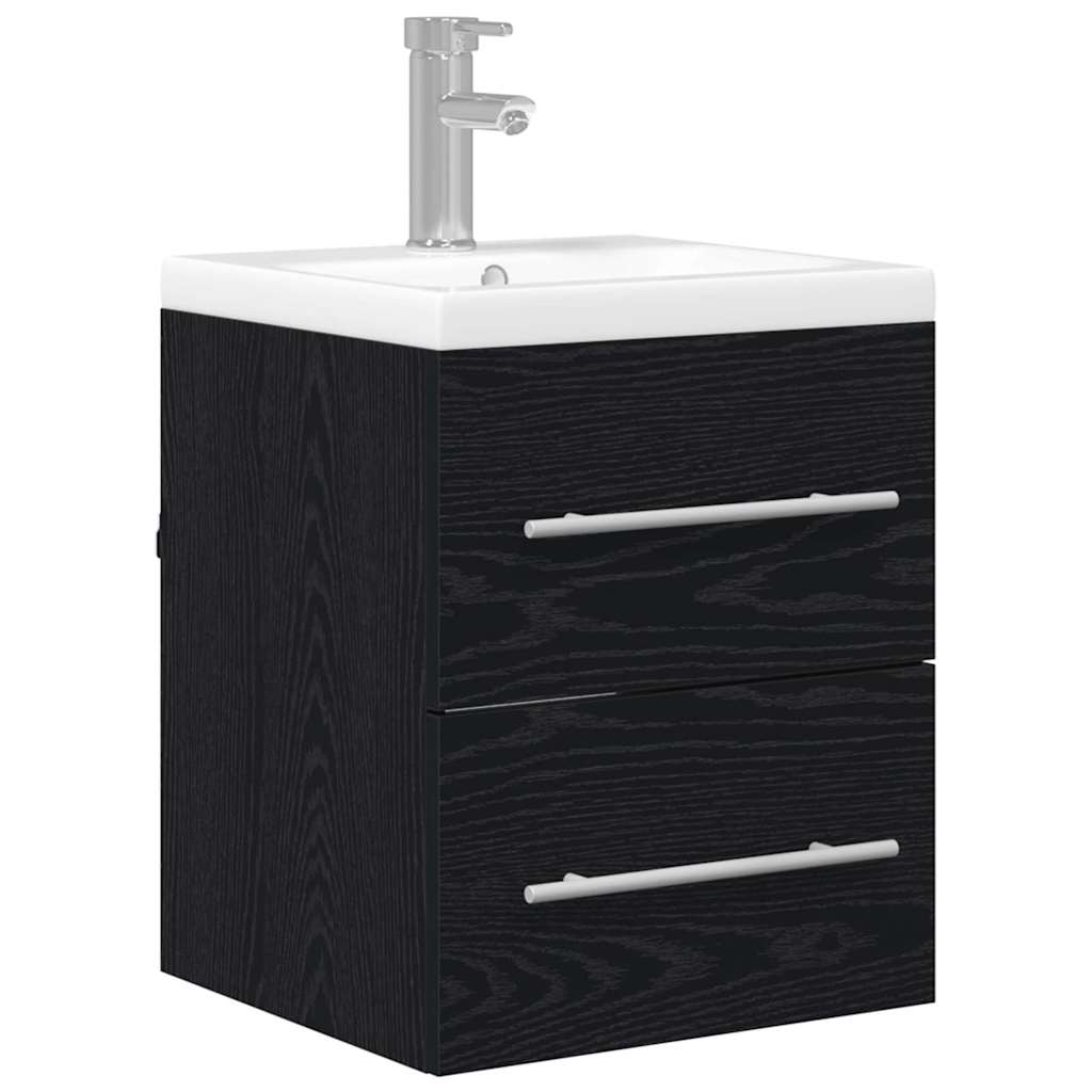 Dulap pentru Chiuveta de Baie Stejar Negru 41 x 38,5 x 48 cm GartenMobel Dekor